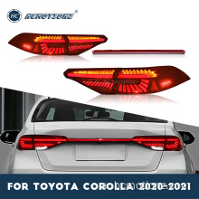 Hcmotionz 2020-2021 Toyota Corolla مصابيح خلفية خلفية